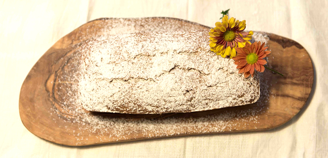 torta carote e noci senza glutine, chicchiola